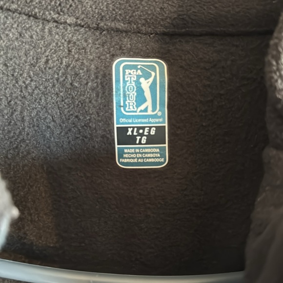 PGA Tour 1/4 Zip. Used. - Picture 2 of 4